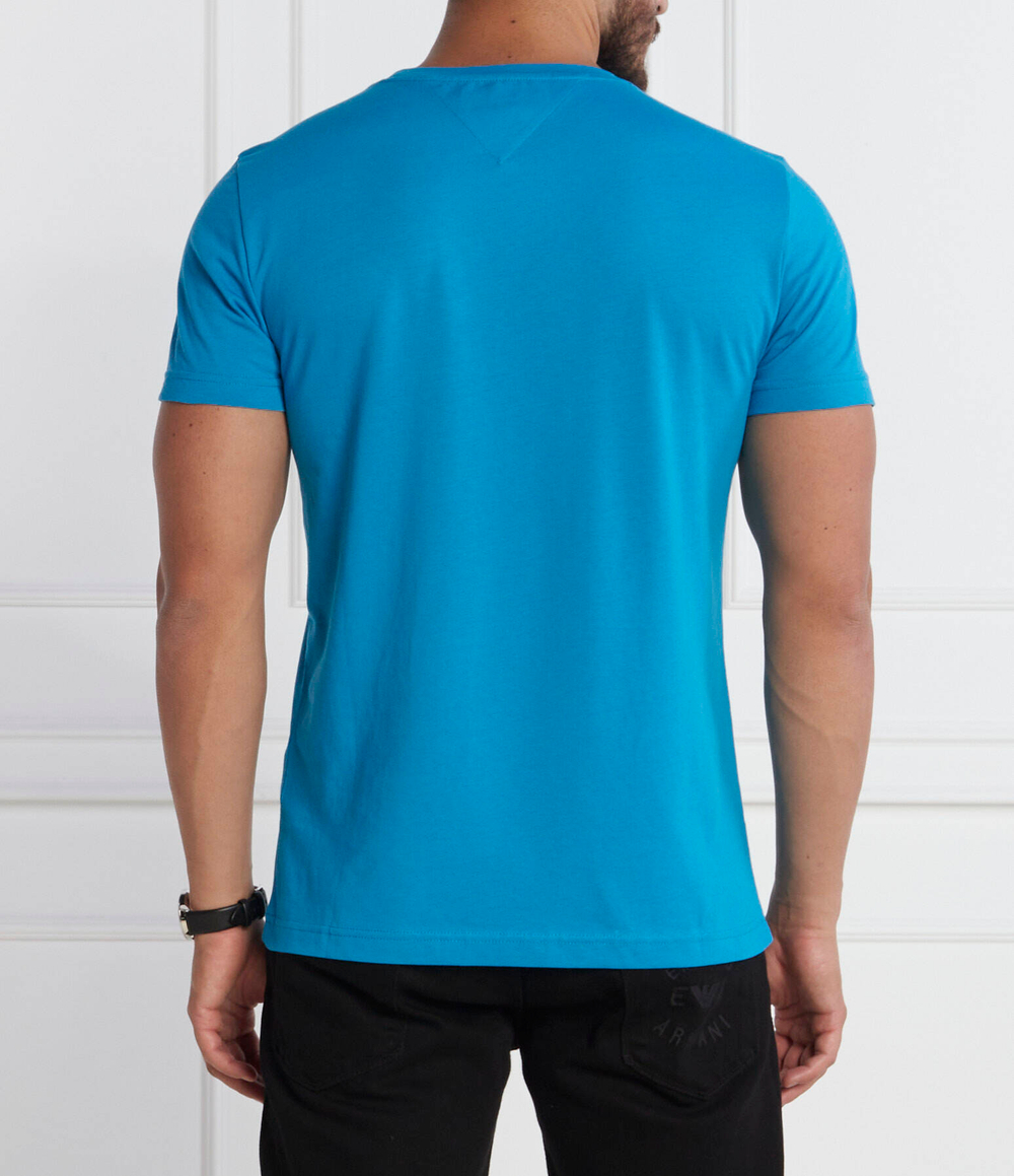 Футболка Tommy Hilfiger - голубой(MW0MW11797)