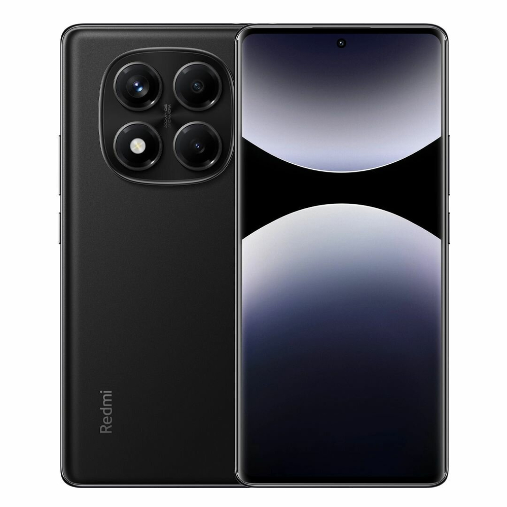 Смартфон Xiaomi Redmi Note 14 Pro 4G 12/512GB Global, Dual nano SIM, Midnight Black