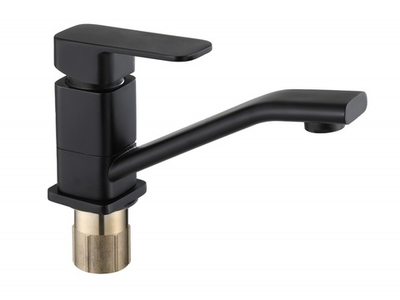 113511-C Смеситель од. пов. для раковины (ЧЕРНЫЙ)  ViEiR (10/1шт)