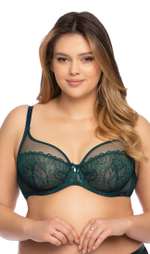 Бюстгальтер Emily с мягкими чашками (Размер: 75G) (Цвет: изумрудный)