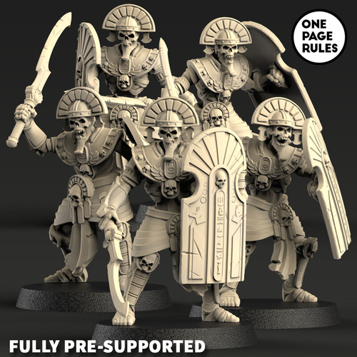 Grand Alliance Death Tomb Kings Tomb Kings Tomb Guard миниатюра для dnd, днд, pathfinder, фентези, Настольная игра, НРИ, Варгейм, РПГ