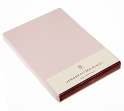 Простыня 140х200х30 Luxberry (Т) Трикотаж Джерси персиковая Португалия