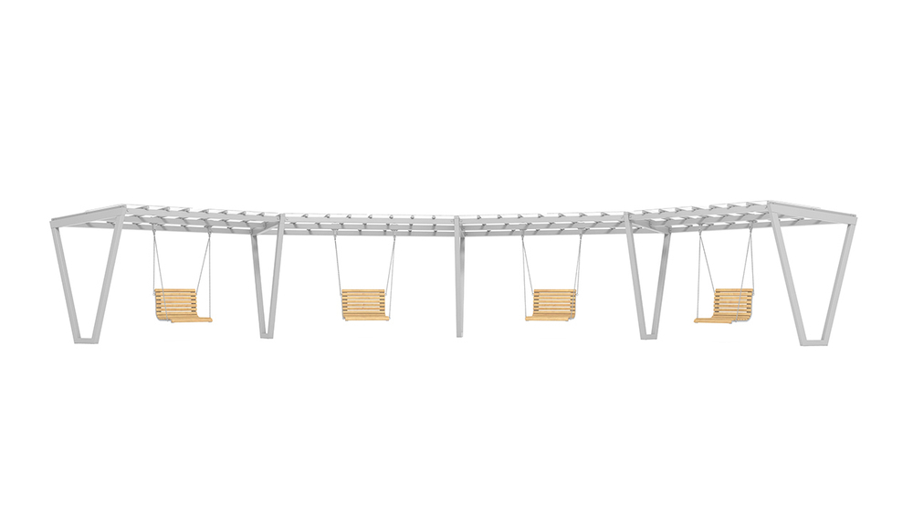 Навес с качелями SK00233