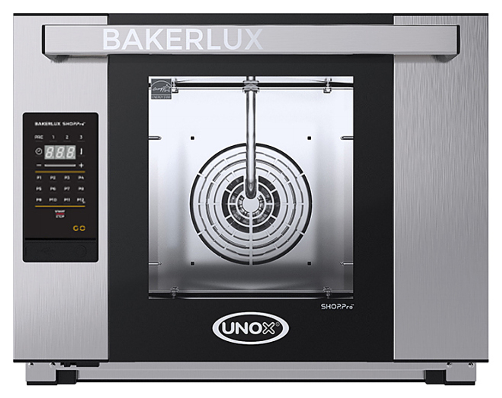 Печь конвекционная UNOX XEFT-04HS-EGDN без сливного отверстия