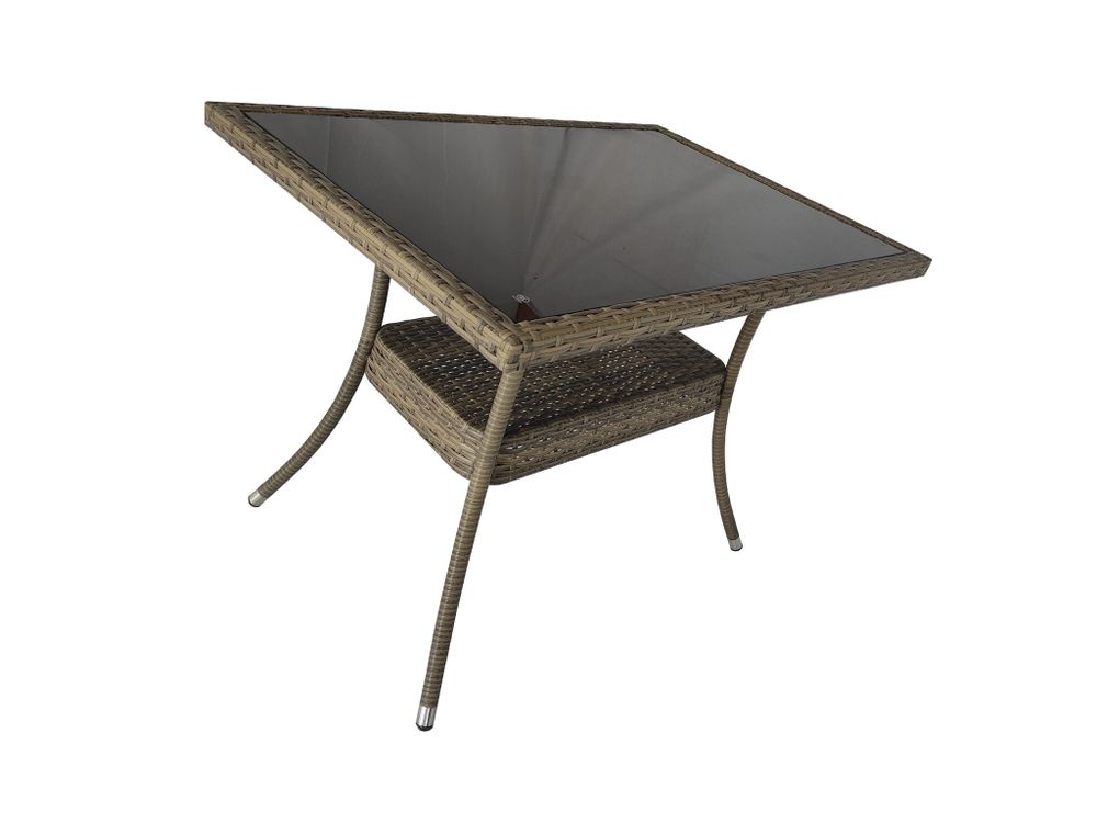 Стол из искусственного ротанга Монреаль 102*70 см цвет Greige