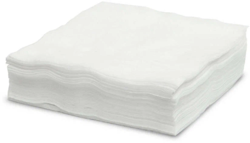 Салфетка спанлейс 20*20 белый 100шт