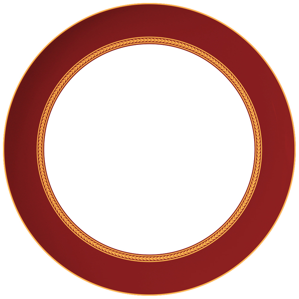 Подстановочная тарелка 30см First Lady Королевская Бургундия