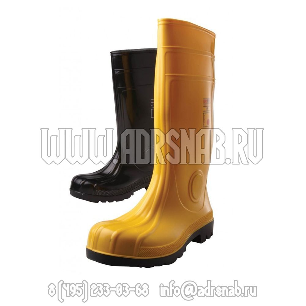 Сапоги ПВХ с металлическим подноском Сапоги ПВХ с металлическим подноском