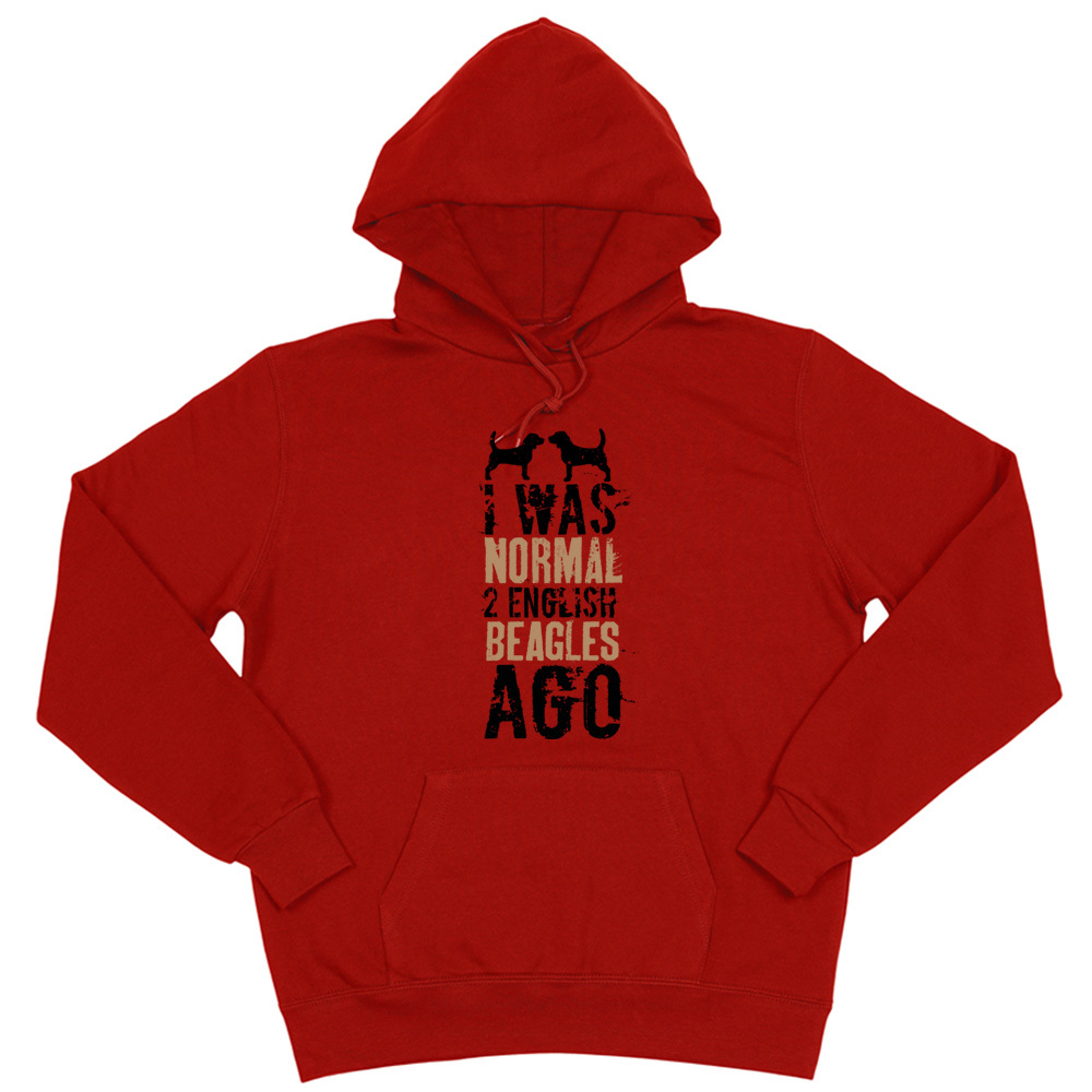 Толстовка "2 Бигля назад"