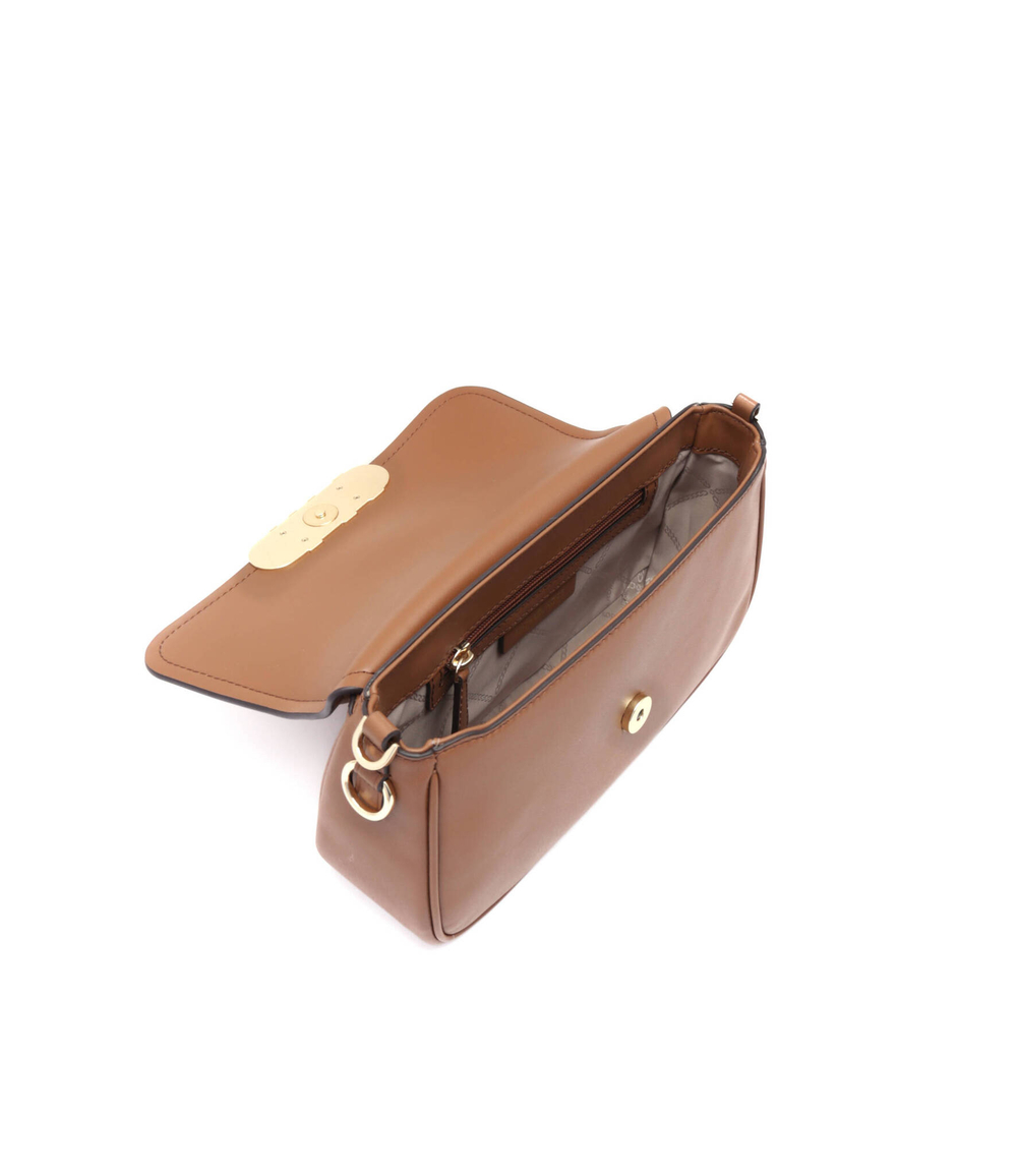 Кожаная сумка-мессенджер parker Michael Kors - коричневый(30F2G7PC2L)