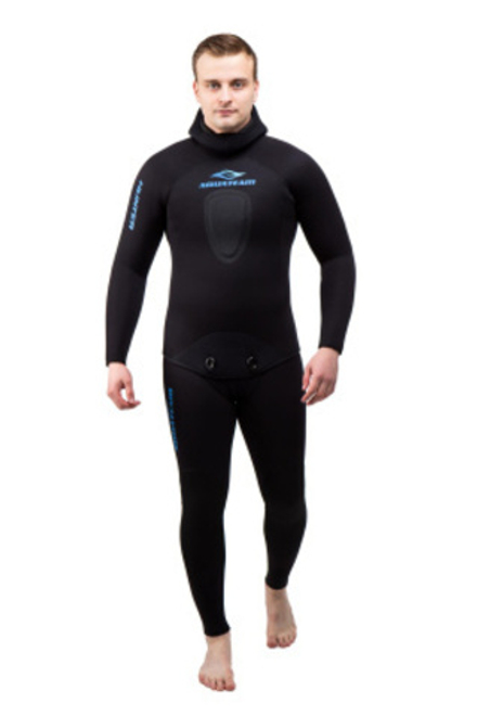 Гидрокостюм Aquateam Hunter 3мм ультраспан/открытая пора черный