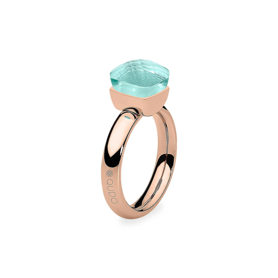 Кольцо Qudo Firenze soft aqua 17.2 мм 613729 BL/RG