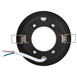 Светильник встраиваемый ЭРА KL70 SBK под лампу GX53 черный