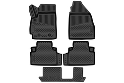 Коврики в салон для JETOUR X70 PLUS 2020-, Внедорожник, 5шт. (полиуретан) ELEMENT3DA68797210K