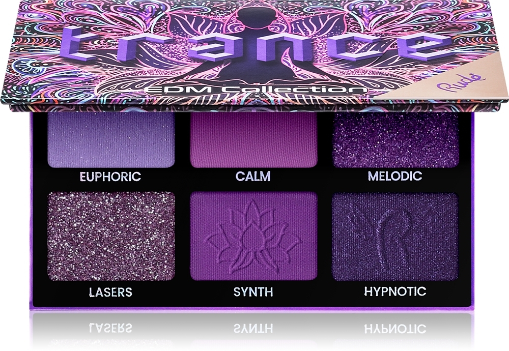 Rude Cosmetics EDM Collection - палитра теней для век, 6 g