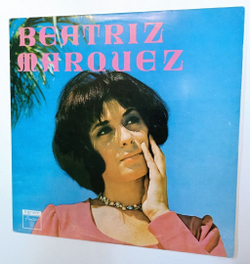 Винтажная виниловая пластинка Beatriz Marquez Beatriz Marquez (Cuba 1975)