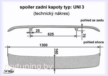 Спойлер UNI-3
