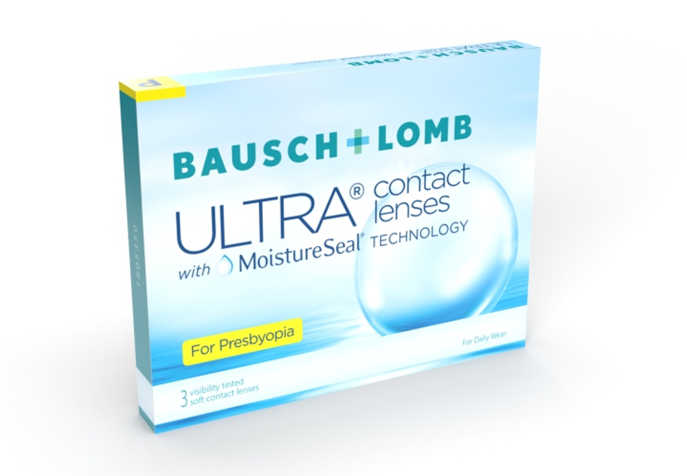 Ежемесячные контактные линзы ULTRA for Presbyopia (уп. 3 линзы)