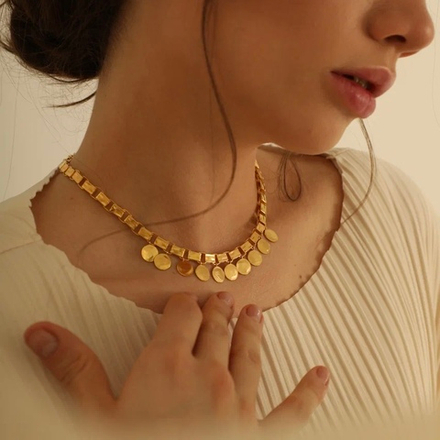 Колье MARI MARI | МАРИ МАРИ позолота