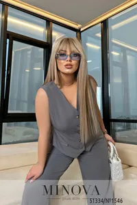 Костюм 1546-серый Minova