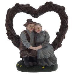 GAEM Фигурка декоративная "Бабушка с дедушкой", L18 W9 H18 см, 2в.