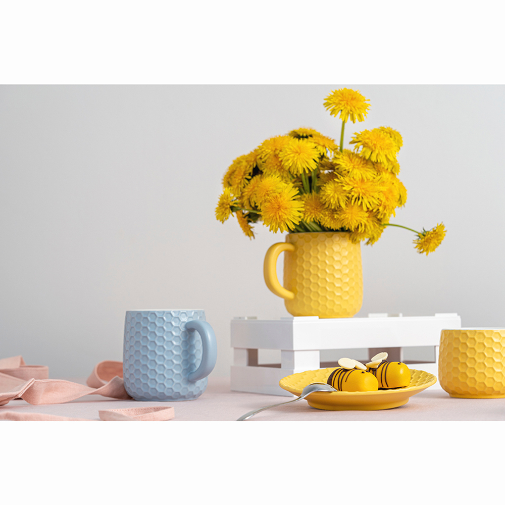 Кружка marshmallow, 400 мл, лимонная