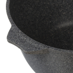 Кастрюля алюм, антиприг, 5 л, с крыш, крыш стекло, кругл, Мечта, Premium grey, 45901, сер