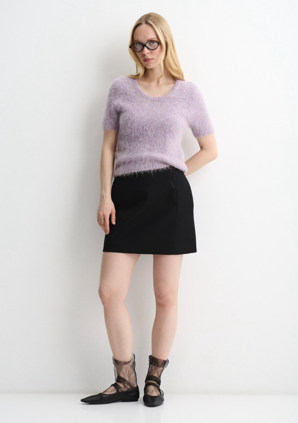 Джемпер Пушистик лиловый