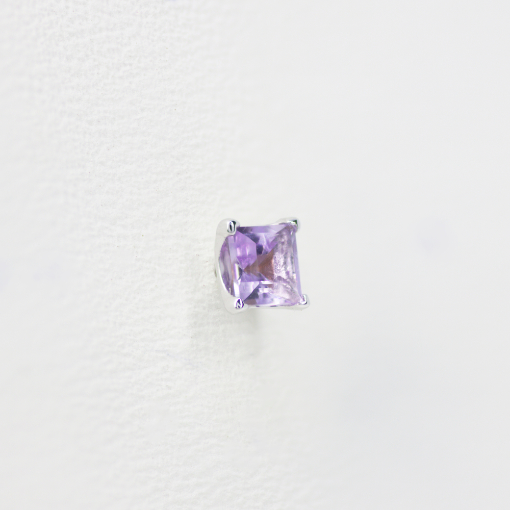 Princess prong tops with Semi-Precious stone