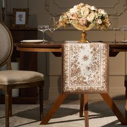 ДОРОЖКА " ROYAL GARDEN" 40Х146СМ ,БЕЛЫЙ ,100% ХЛОПОК ,ТВИЛ С ПРОПИТКОЙ