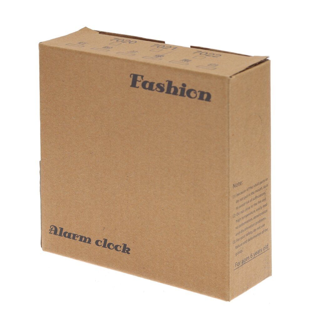 GAEM Будильник (1xАА н/п), L10,5 W4 H10,5 см