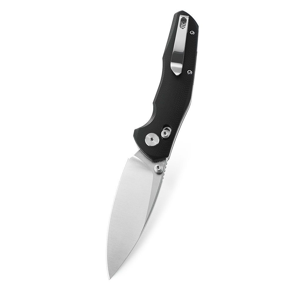 Нож туристический Bestechman Ronan сталь 14C28N, рукоять G10 оранжевая