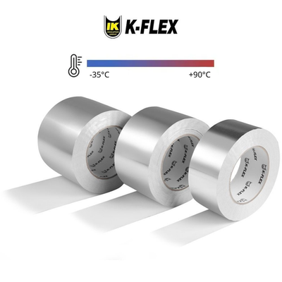 Лента алюминиевая самоклеящаяся K-FLEX ALU АА 130