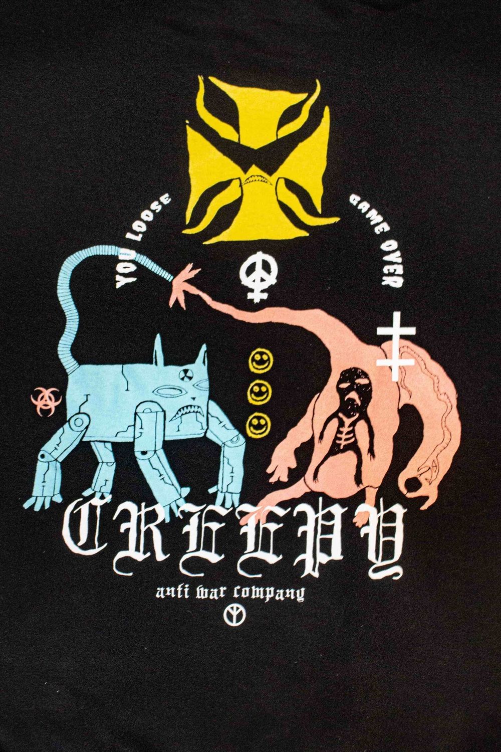 Купить Худи Creepy Clothing Затмение черный Худи Creepy Clothing Затмение черный