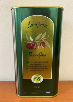 Оливковое масло рафинированное Douzenis 1 л, ж/б, Греция