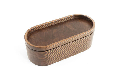 Овальный короб с подносом