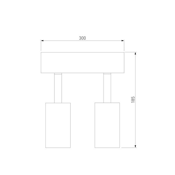 Спот Eurosvet Bronze 20063/4 LED античная бронза