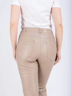 Брюки кожаные женские, джеггинсы женские