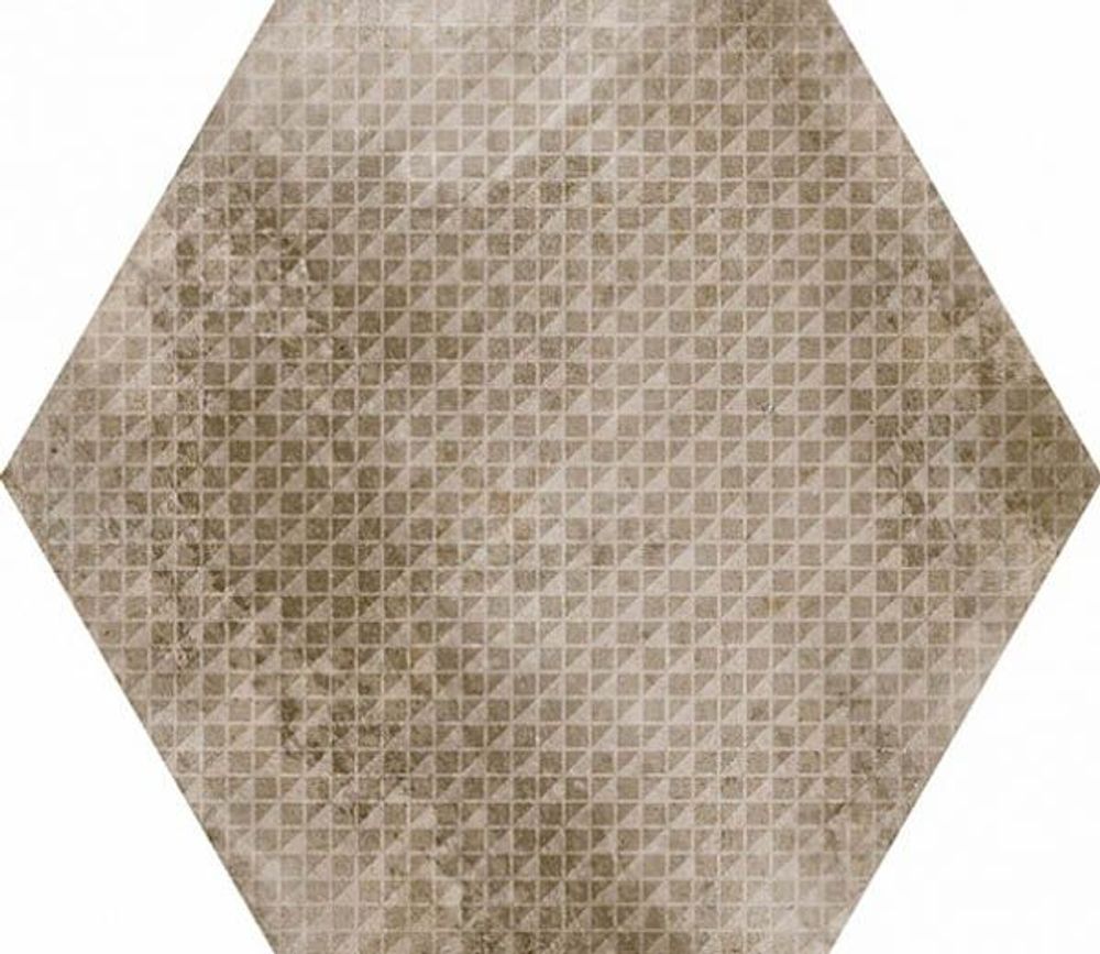 Керамогранит URBAN HEXAGON MELANGE NUT
