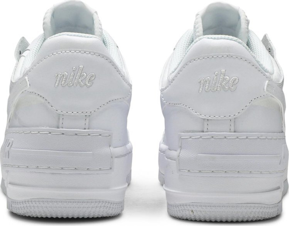Nike air force 1 triple white shadow best sale