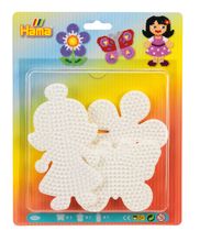 Hama Набор основ для термомозаики Midi Бабочка, Цветочек, Куколка (4583)