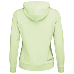 Детская теннисная куртка Head Club Byron Hoodie - light green/turquoise