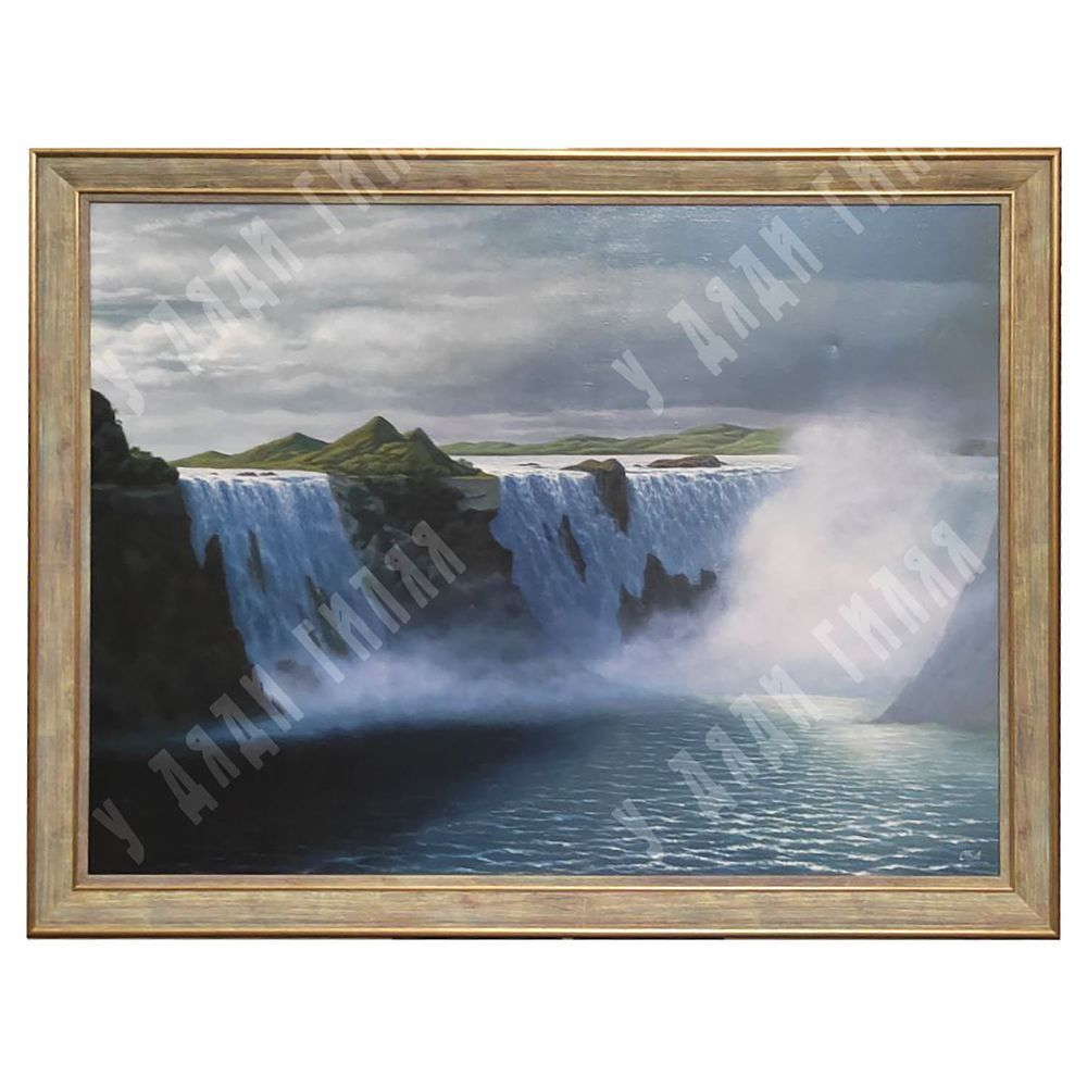 Н/х. Ниагарский водопад. Масло. 1990-е