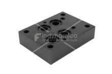 EB107 - Плита-заглушка Ду16, ISO 4401-07 / CETOP07, все каналы заглушены