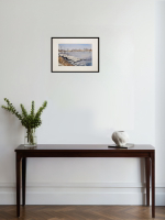 Картина авторская акварельная в паспарту 30х40 см на стену для интерьера "Весна идет"