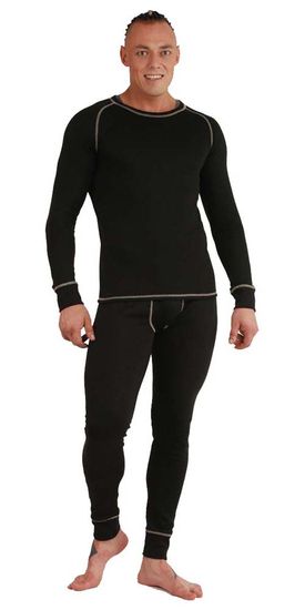 Термобелье "Arctic comfort" (Трикотажное полотно, Чёрн)