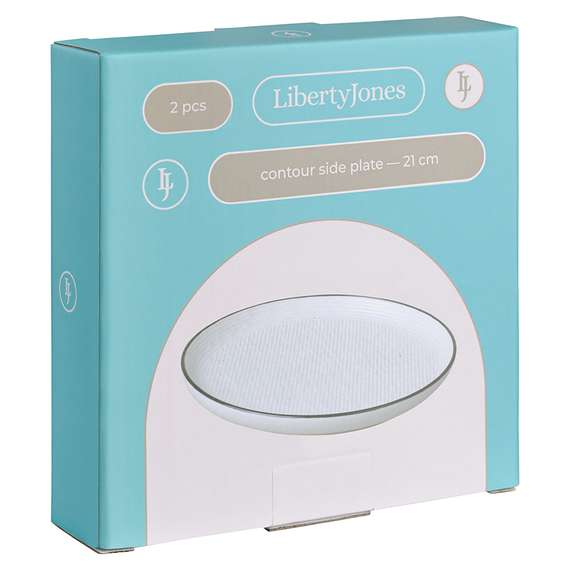 Набор тарелок contour, D21 см, 2 шт.