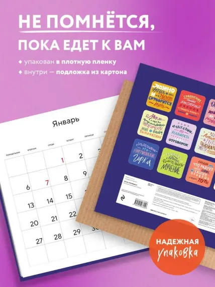 Ни сы, прорвемся! Календарь настенный на 2025 год (300х300)