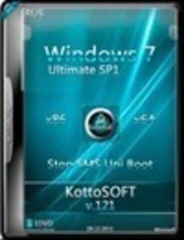 Windows 7 Ultimate x86/x64 KottoSOFT v.121 ESD [2015, RUS]
