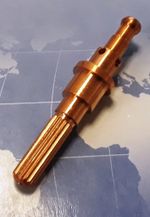 9-8215 Электрод / Катод, 20-120A, для ручного и механизированного плазменного резака (плазмотрона) SL60-100 THERMAL DYNAMICS